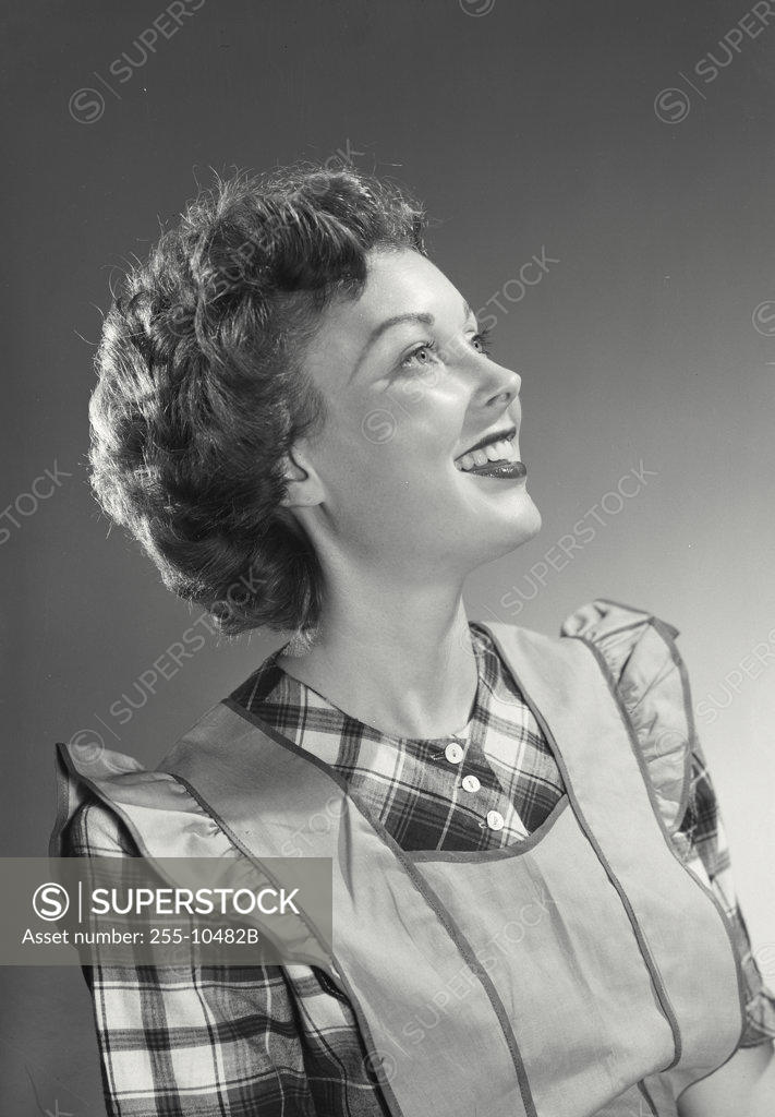 Stock Photo: 255-10482B Close-up of a young woman smiling