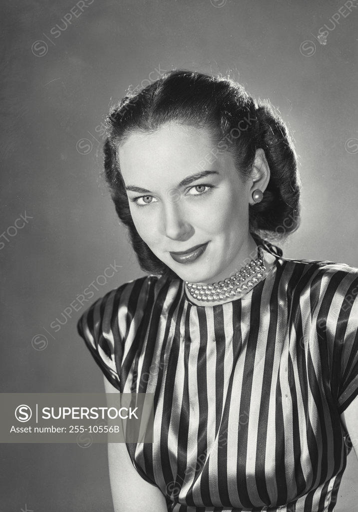 Stock Photo: 255-10556B Portrait of a young woman