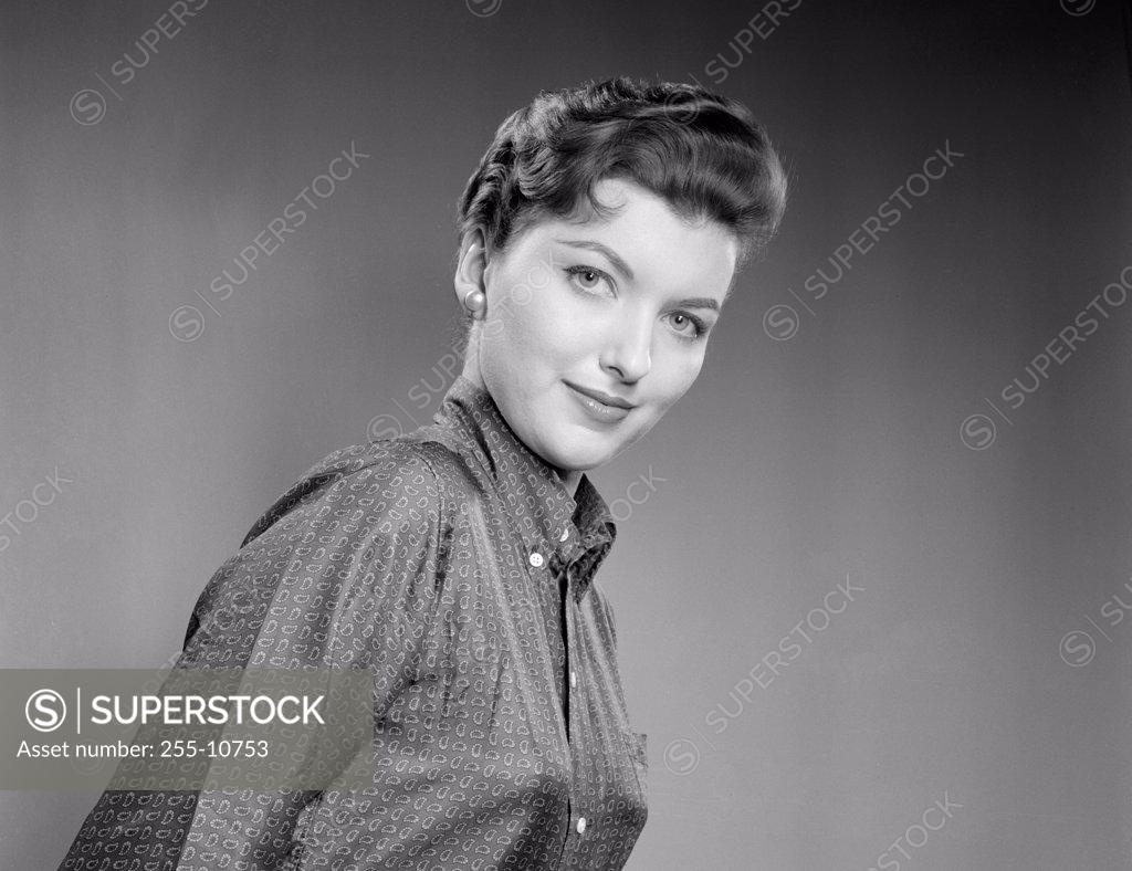 Stock Photo: 255-10753 Portrait of a young woman
