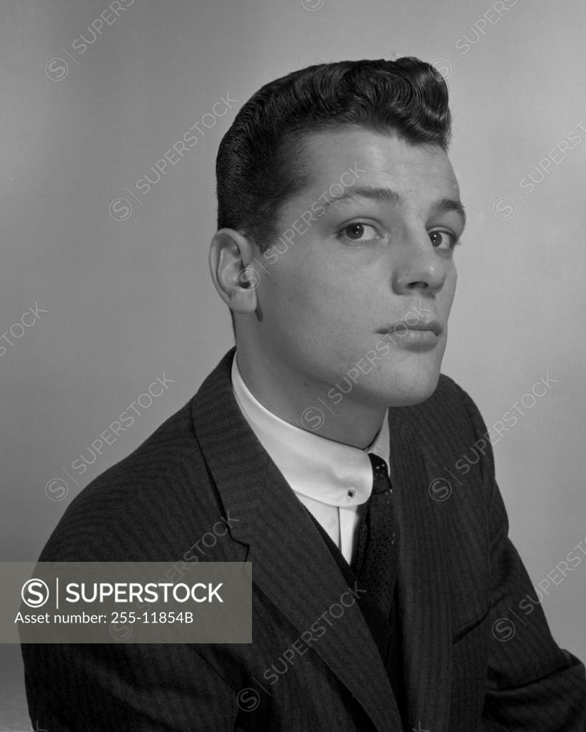 Stock Photo: 255-11854B Studio portrait of businessman