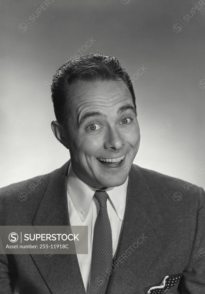 Stock Photo: 255-11918C Portrait of a businessman smiling