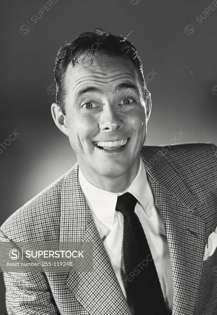 Stock Photo: 255-11924B Portrait of a businessman smiling