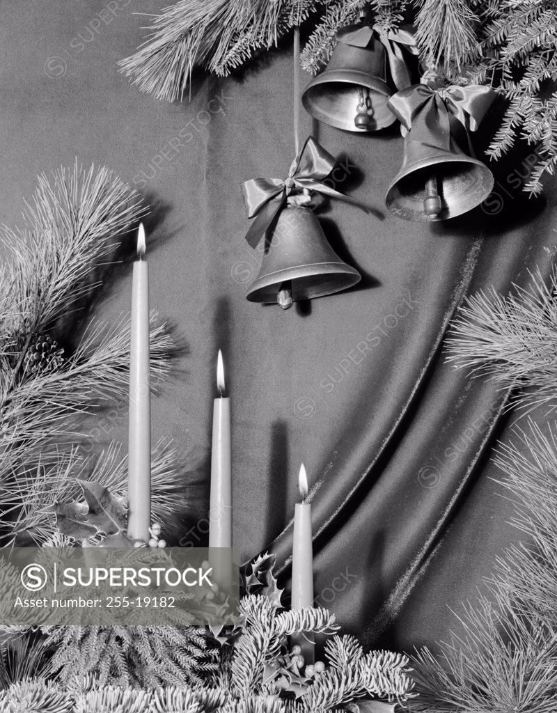 Stock Photo: 255-19182 Close-up of Christmas ornaments