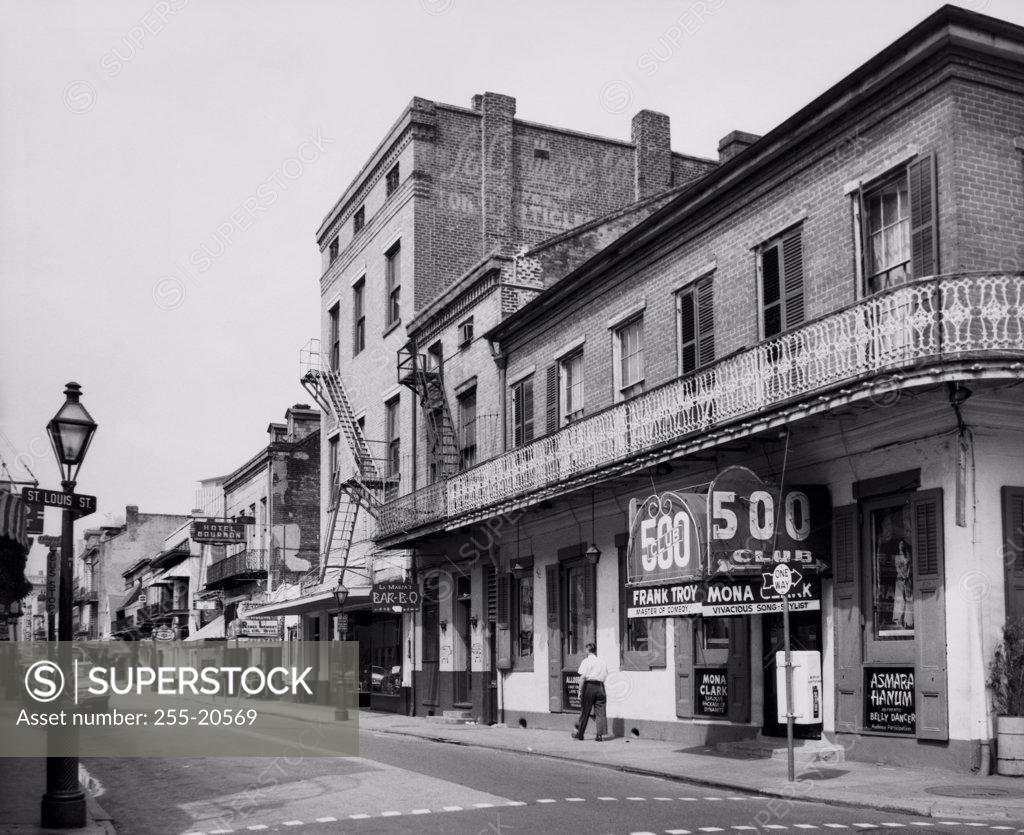 Stock Photo: 255-20569 French Quarter New Orleans Louisiana USA