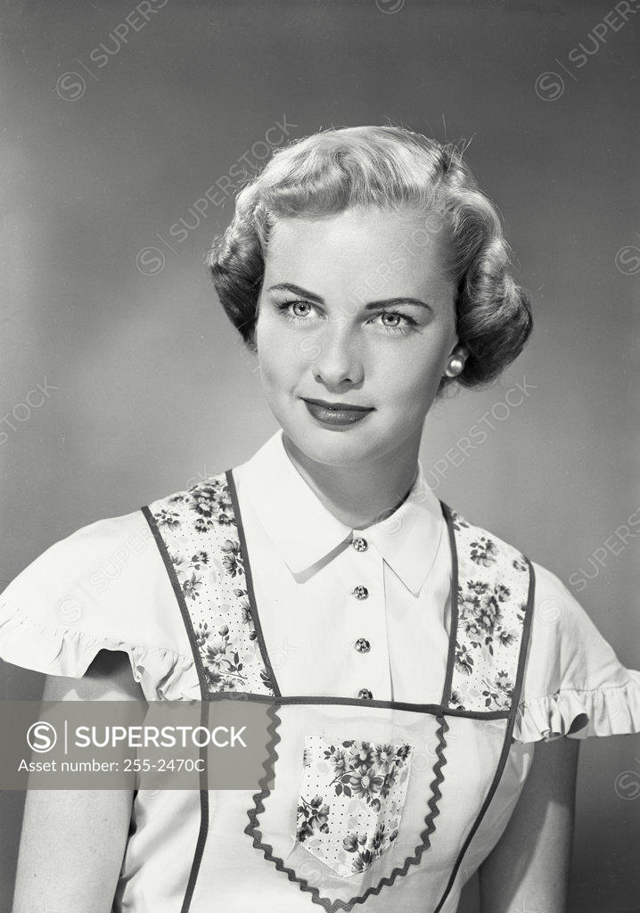 Stock Photo: 255-2470C Close-up of a young woman