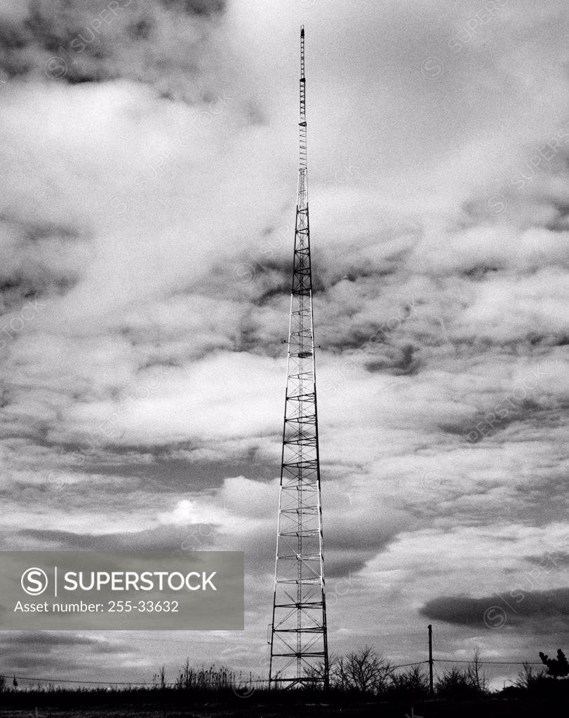 Stock Photo: 255-33632 WHLI, Radio Broadcast Tower