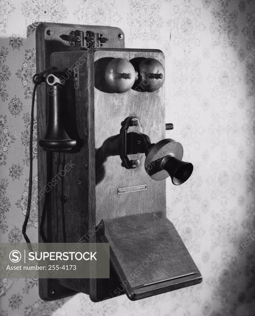 Stock Photo: 255-4173 Close-up of a telephone