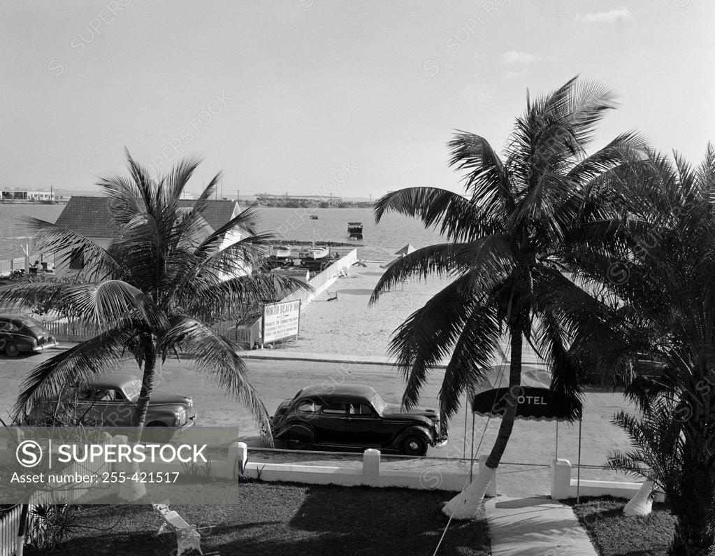 Stock Photo: 255-421517 USA, Florida, Key West, North Beach, high angle view