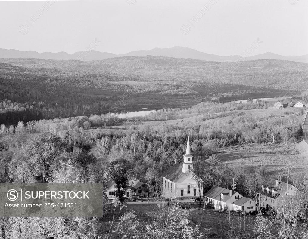 Stock Photo: 255-421531 USA, New Hampshire, White Mountains, Waterford village