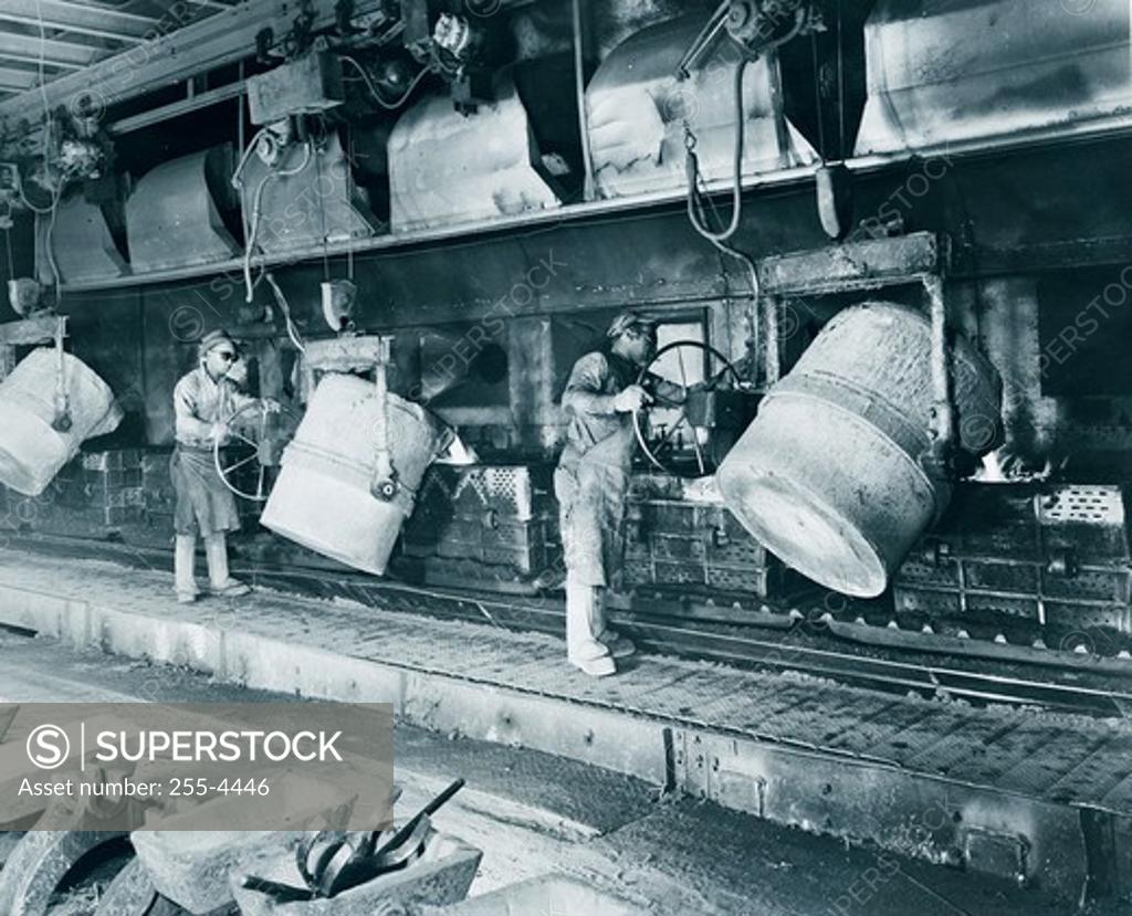 Stock Photo: 255-4446 People working in a factory