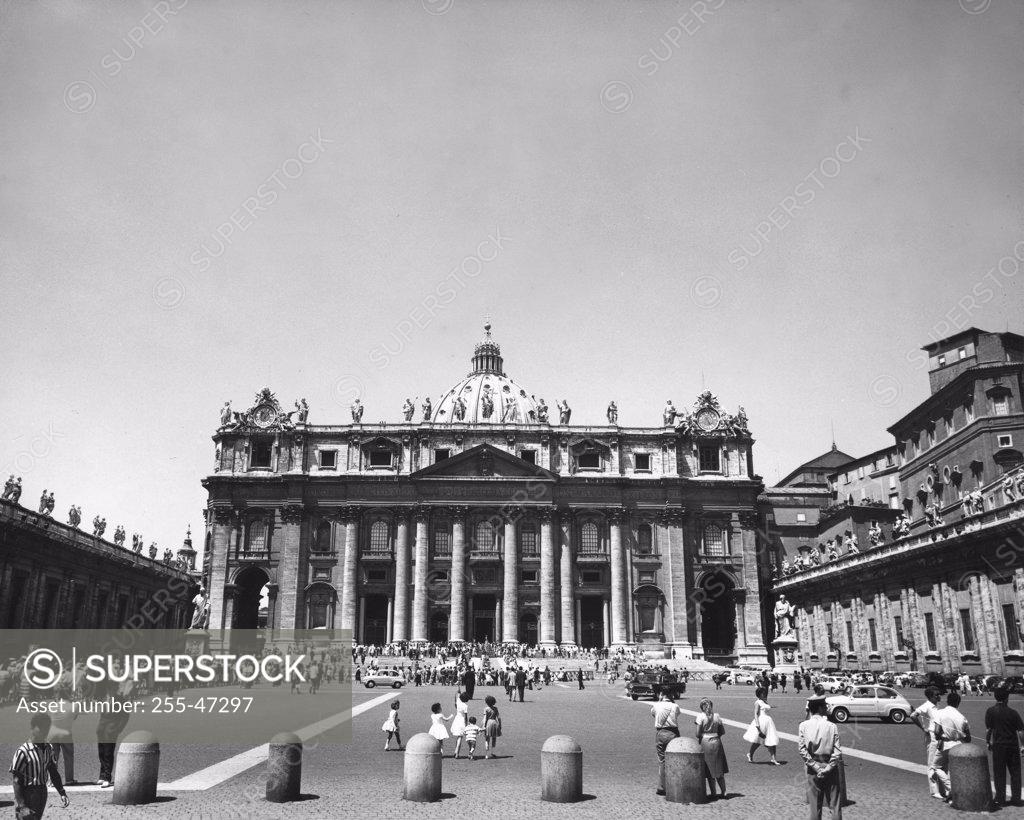 Stock Photo: 255-47297 St. Peter's Basilica Vatican City