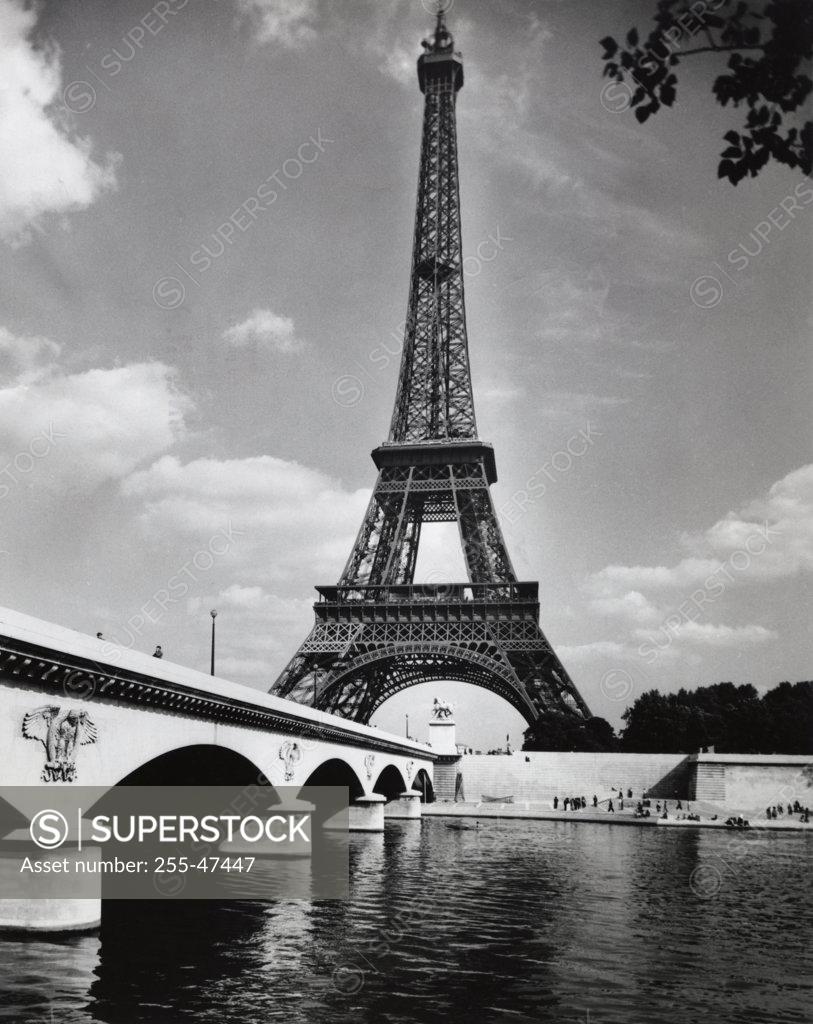 Stock Photo: 255-47447 Eiffel Tower Paris France