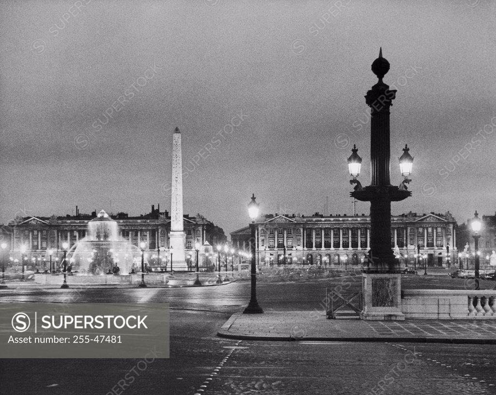 Stock Photo: 255-47481 Place de la Concorde Paris France