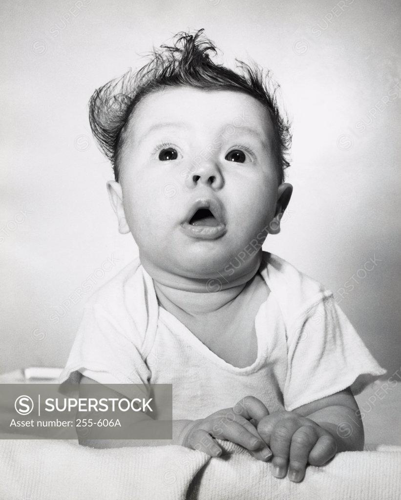 Stock Photo: 255-606A Close-up of a baby boy