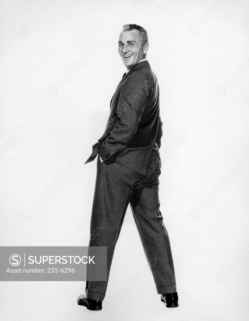 Stock Photo: 255-6296 Portrait of a businessman smiling