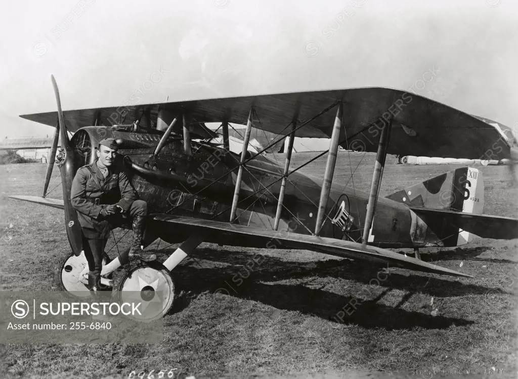 Eddie Rickenbacker, France, October 18, 1918, American Air Ace (1890-1973)