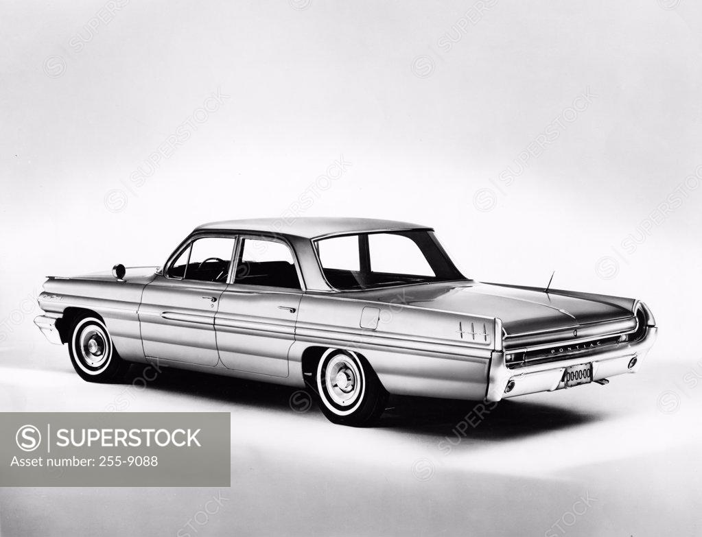 Stock Photo: 255-9088 Close-up of a sedan, 1962 Pontiac Star Chief