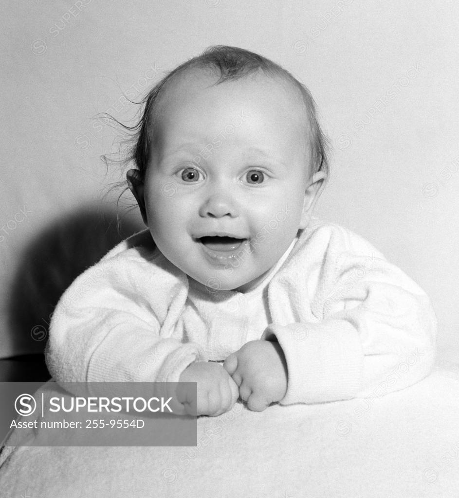 Stock Photo: 255-9554D Portrait of cheerful baby