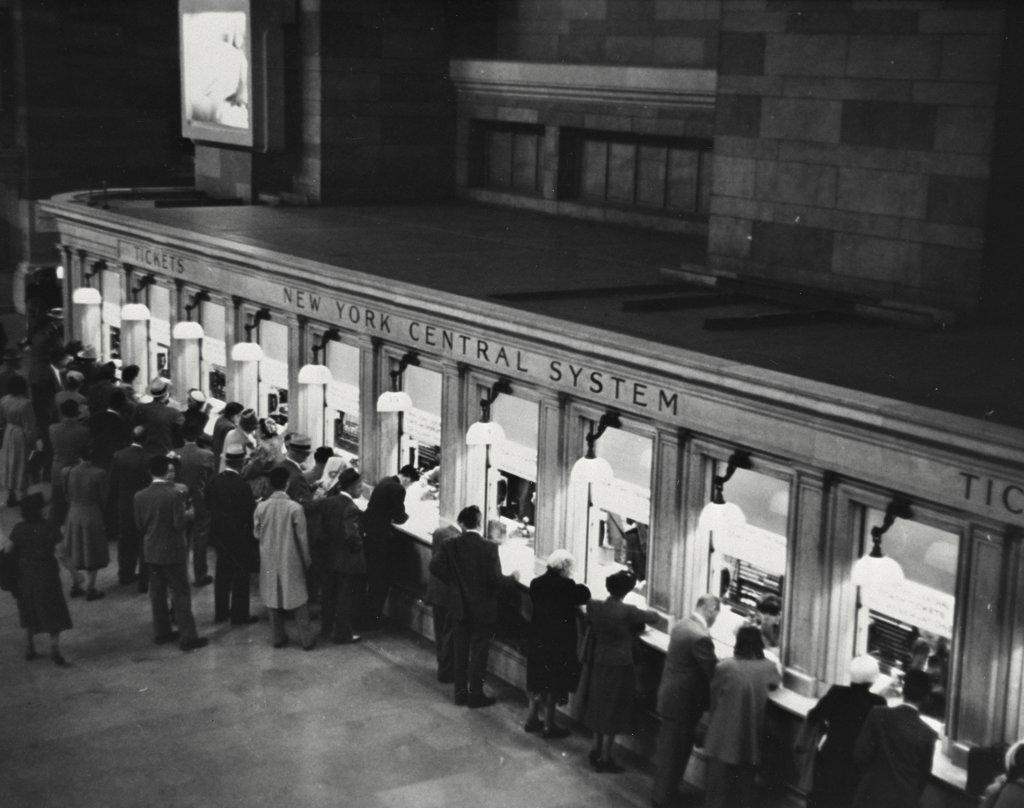 Ticket windows at Grand Central Station