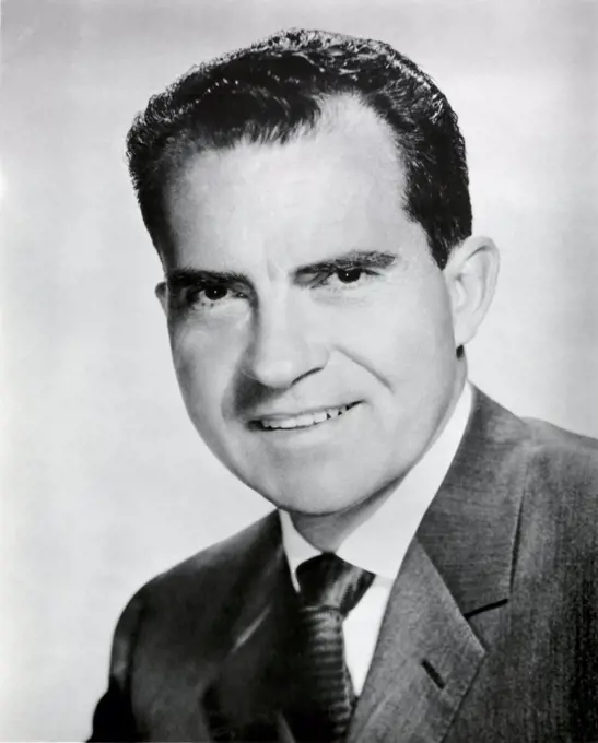 Richard Milhous Nixon during his Vice-Presidency  (1913-1994)