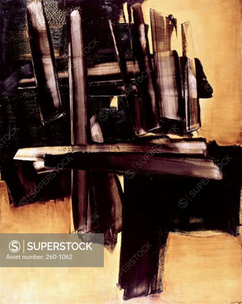 Stock Photo: 260-1062 16th of July by Pierre Jean Louis Soulages, born in 1919