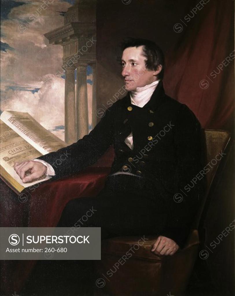 Stock Photo: 260-680 Colonel William Drayton Samuel Finley Breese Morse (1791-1872 American) 