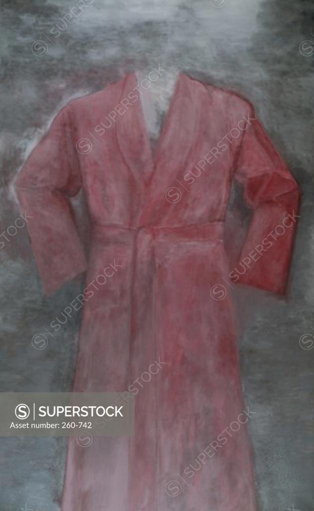 Stock Photo: 260-742 North Italia robe by Jim Dine, born 1935, USA, New York State, New York City, Pace Gallery