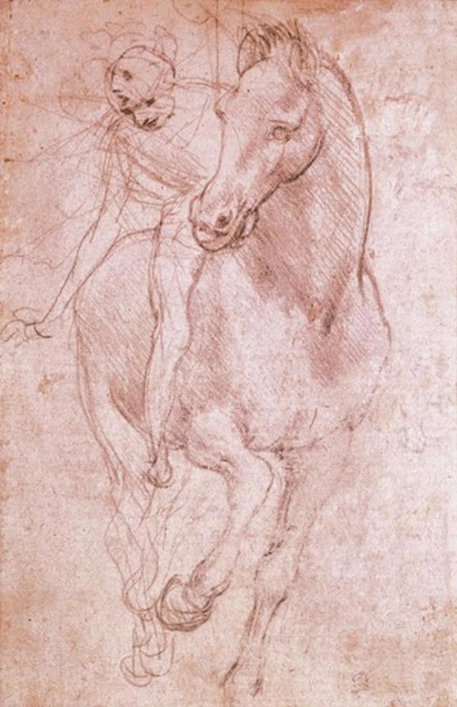 Horse & Rider Leonardo da Vinci (1452-1519 Italian) Private Collection 