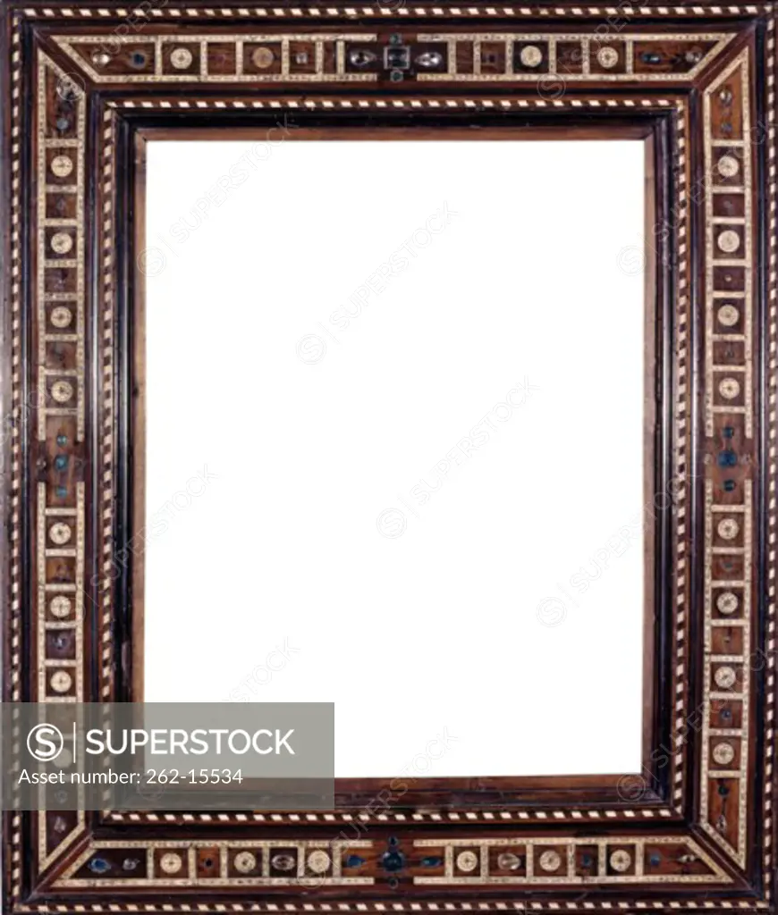 Close-up of a blank picture frame