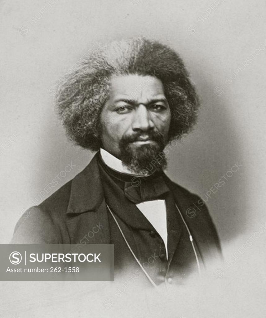 Stock Photo: 262-1558 Douglass, Frederick J.W. Hurn (19th C.)