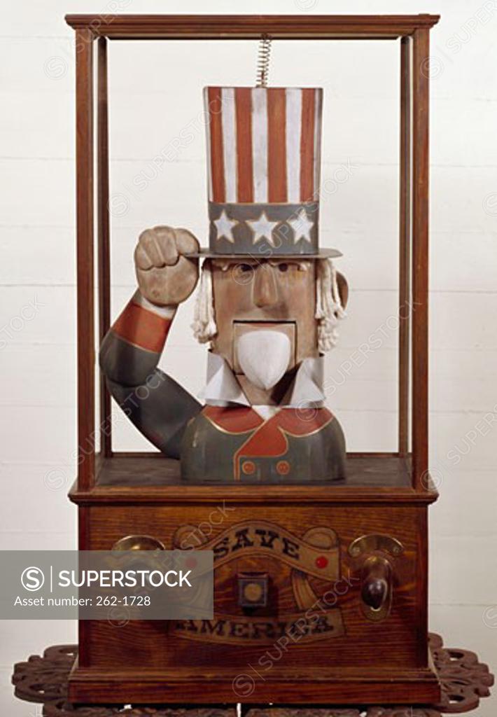 Stock Photo: 262-1728 Save America by Walter Einsel,  (1926 -1998)