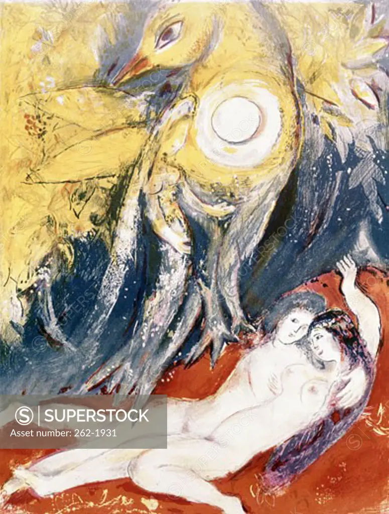 Sheharazad's Nights by Marc Chagall, 1887-1985