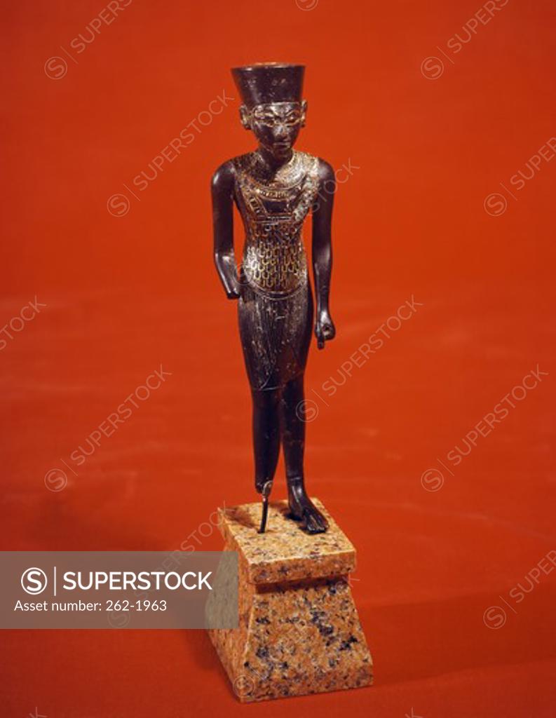 Stock Photo: 262-1963 Amon Ra Egyptian Art Walters Art Gallery Baltimore, Maryland 