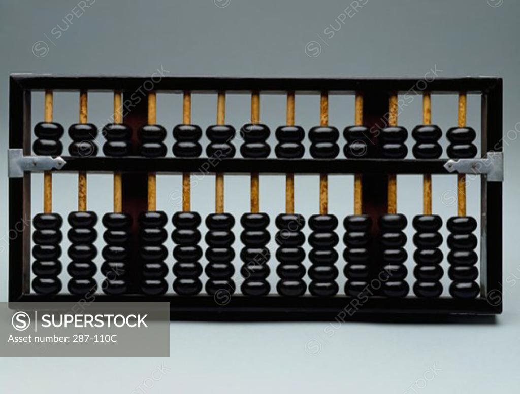 Stock Photo: 287-110C Close-up of an abacus