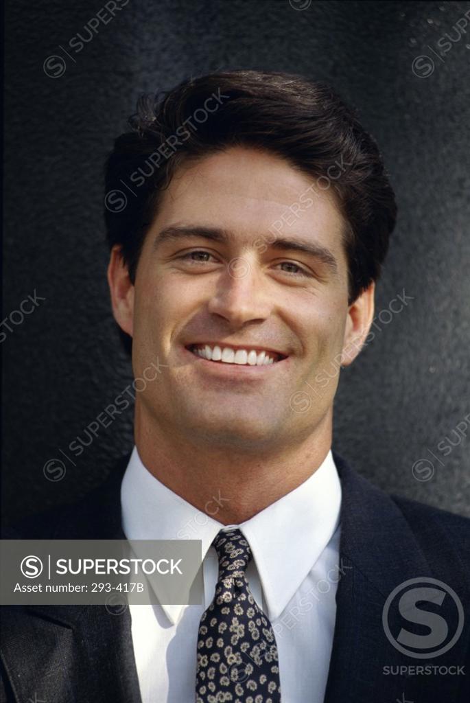 Stock Photo: 293-417B Portrait of a businessman smiling