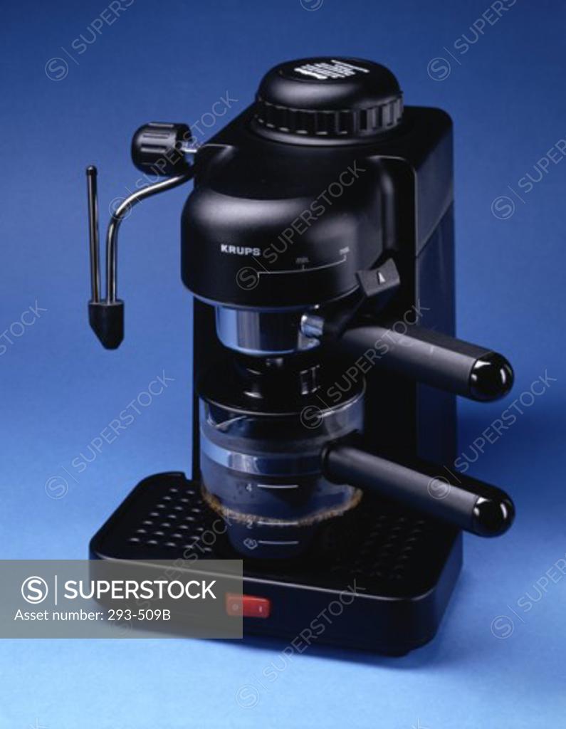 Stock Photo: 293-509B Close-up of an espresso maker