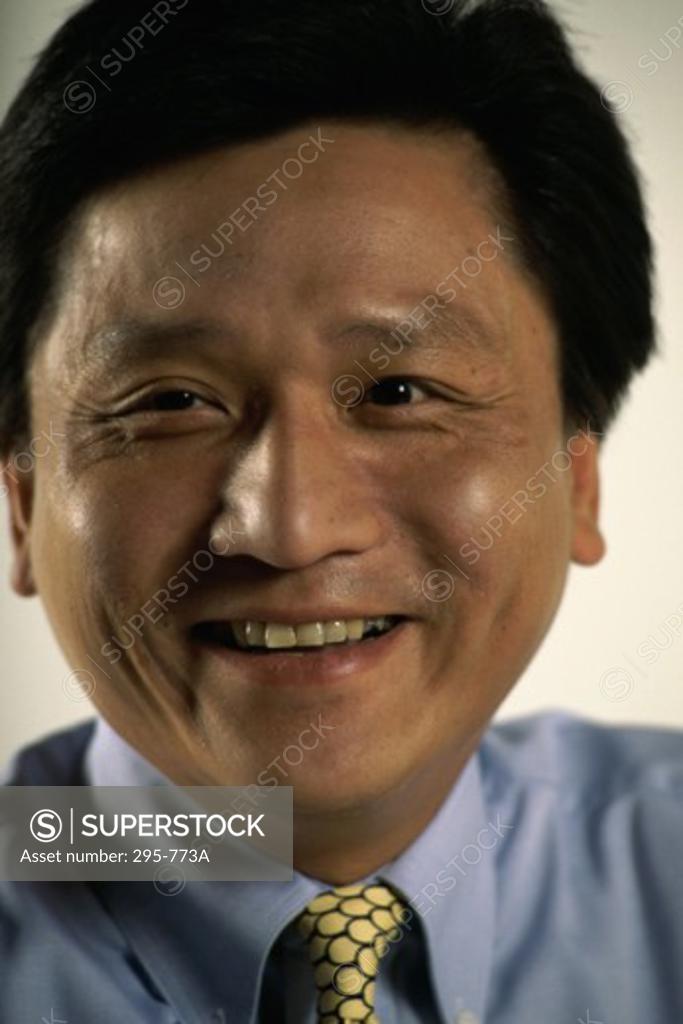 Stock Photo: 295-773A Portrait of a businessman smiling