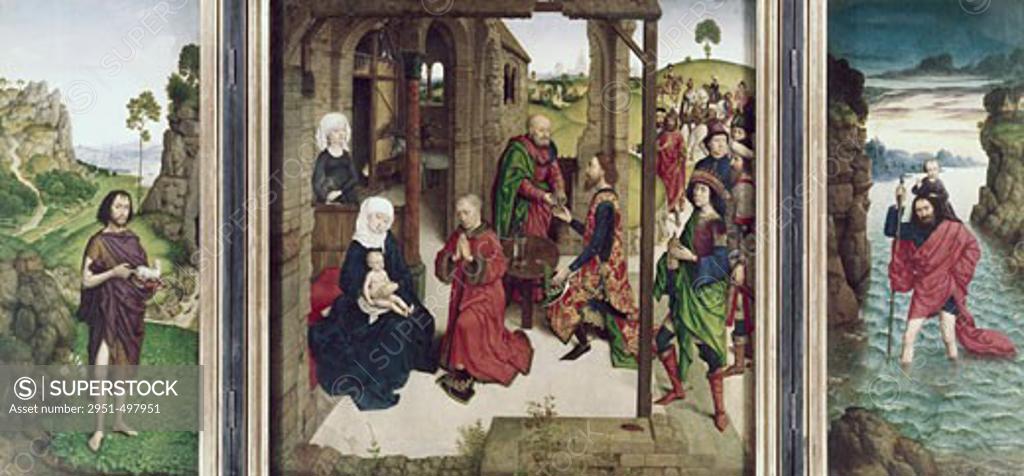 Stock Photo: 2951-497951 Die Perle Von Brabant Dieric Bouts the Elder (ca.1415-1475 Netherlandish)