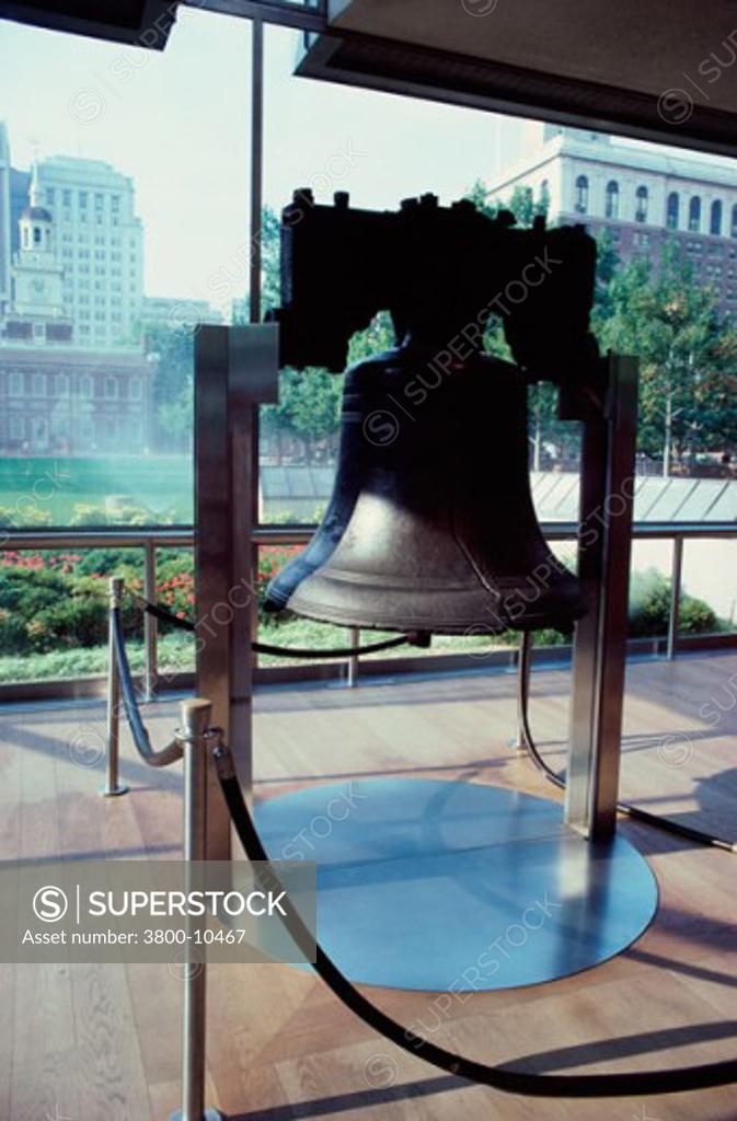 Stock Photo: 3800-10467 Liberty Bell Philadelphia Pennsylvania USA