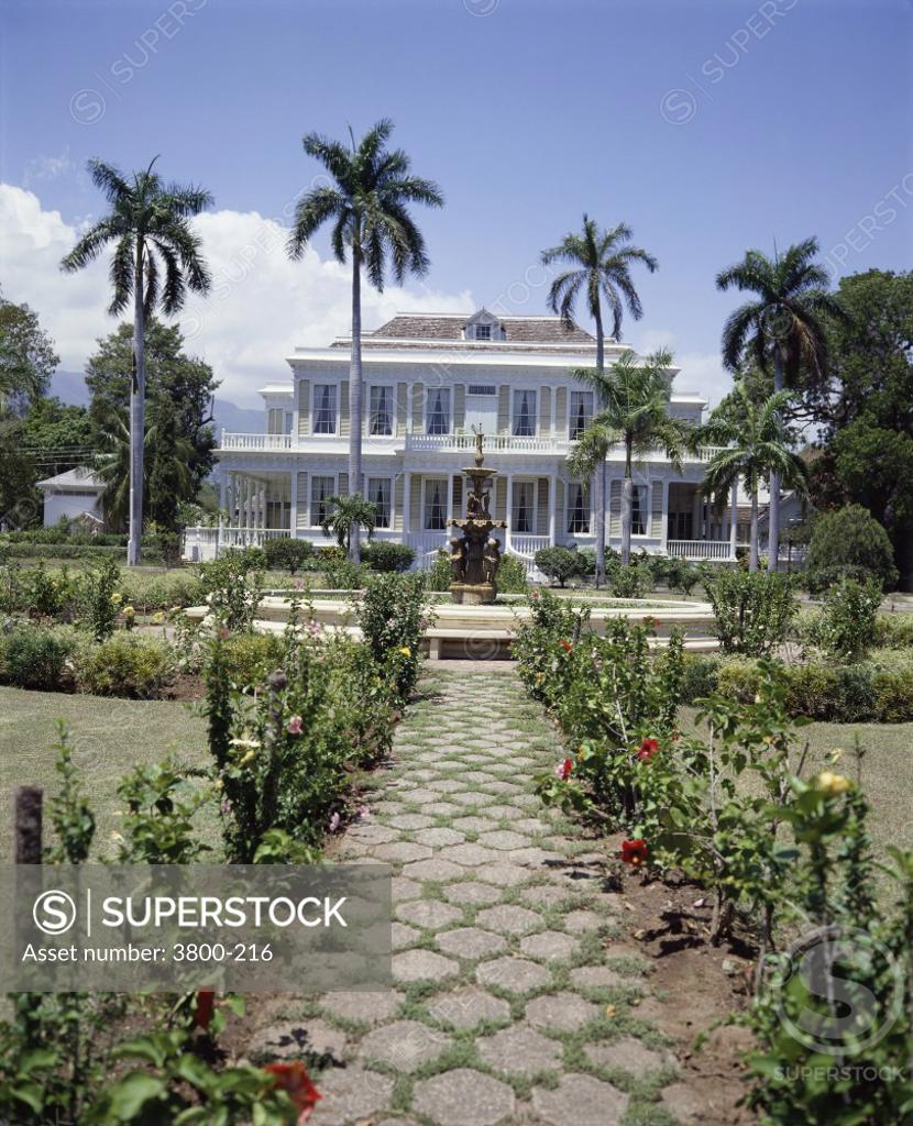 Stock Photo: 3800-216 Devon House Kingston Jamaica