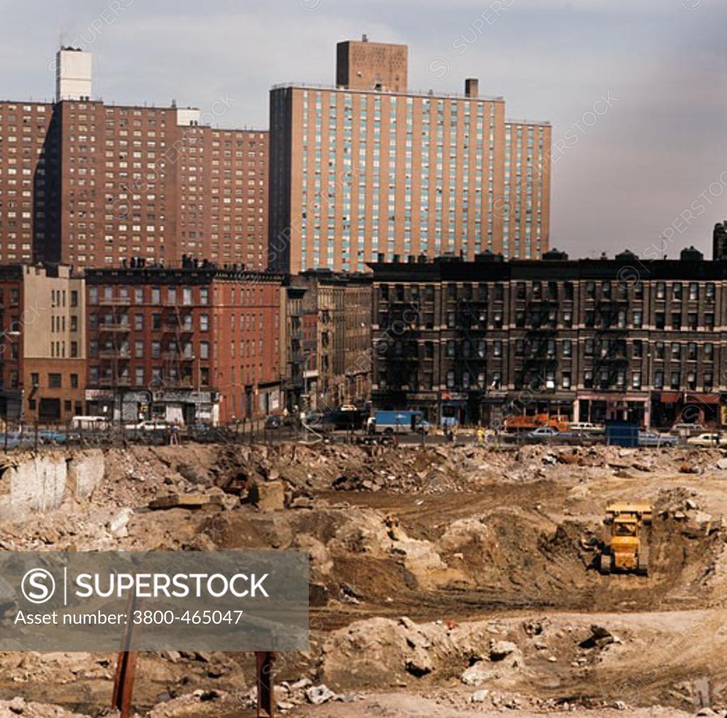 Stock Photo: 3800-465047 Urban Renewal Project New York City USA