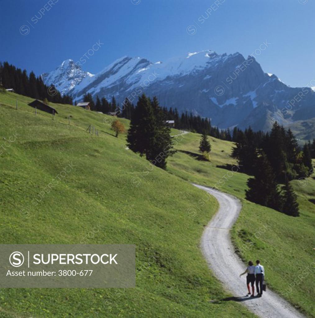 Stock Photo: 3800-677 Bernese Oberland Switzerland