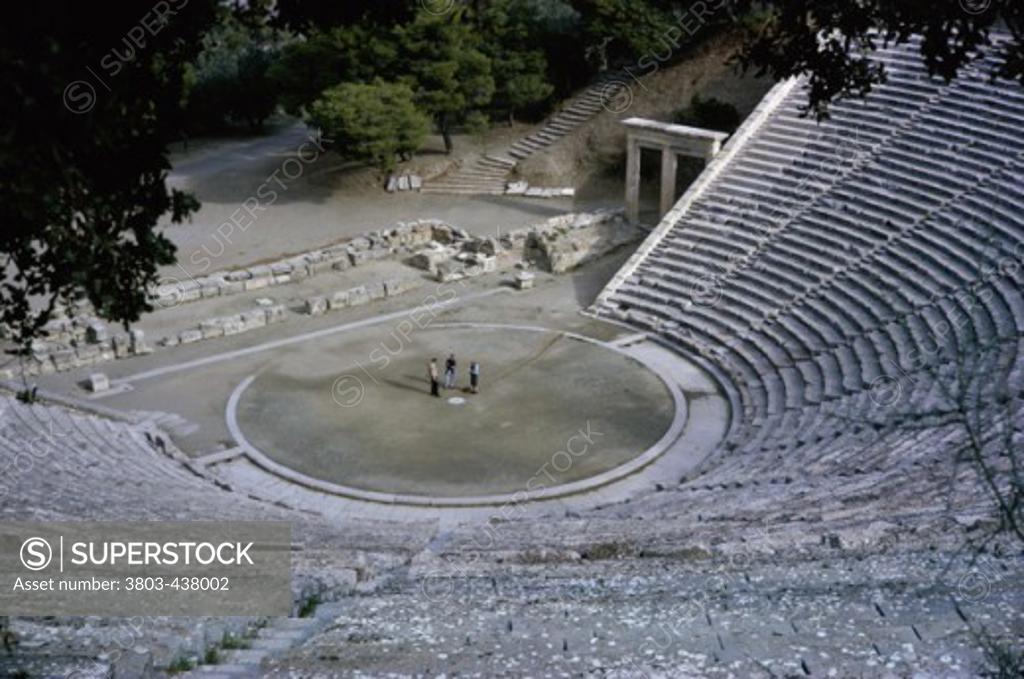 Stock Photo: 3803-438002 Ancient Theater Epidaurus Greece