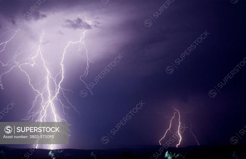 Stock Photo: 3803-571095 Lightning