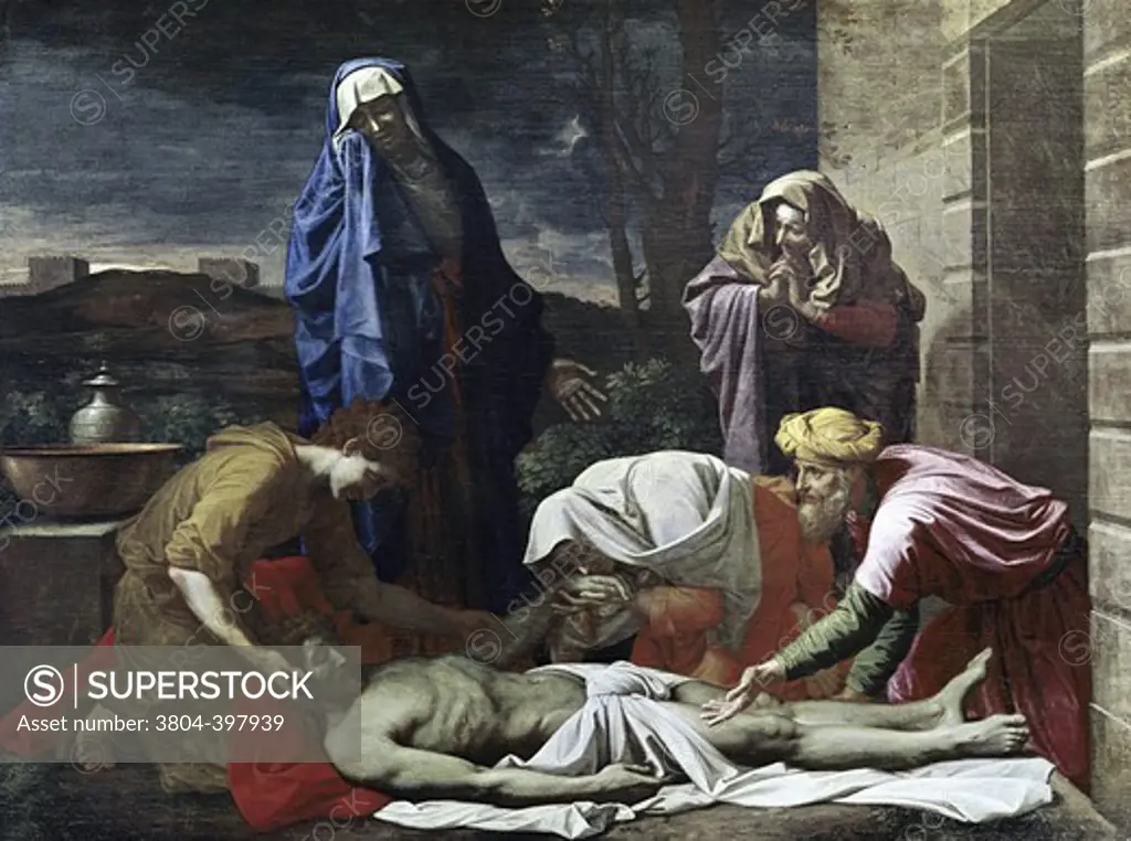 Entombment of Christ  Nicolas Poussin (1594-1665 French) National Gallery, Dublin, Ireland  