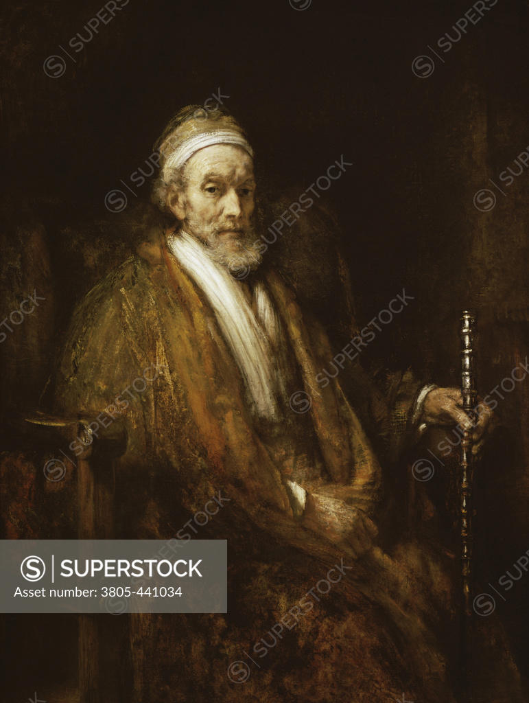 Stock Photo: 3805-441034 Portrait of Jacob Trip  Rembrandt van Rijn (1606-1669/Dutch)  National Gallery, London  