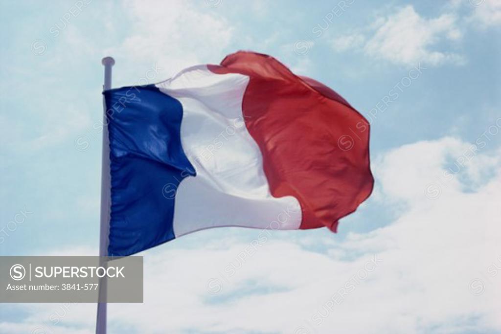 Stock Photo: 3841-577 Flag of France