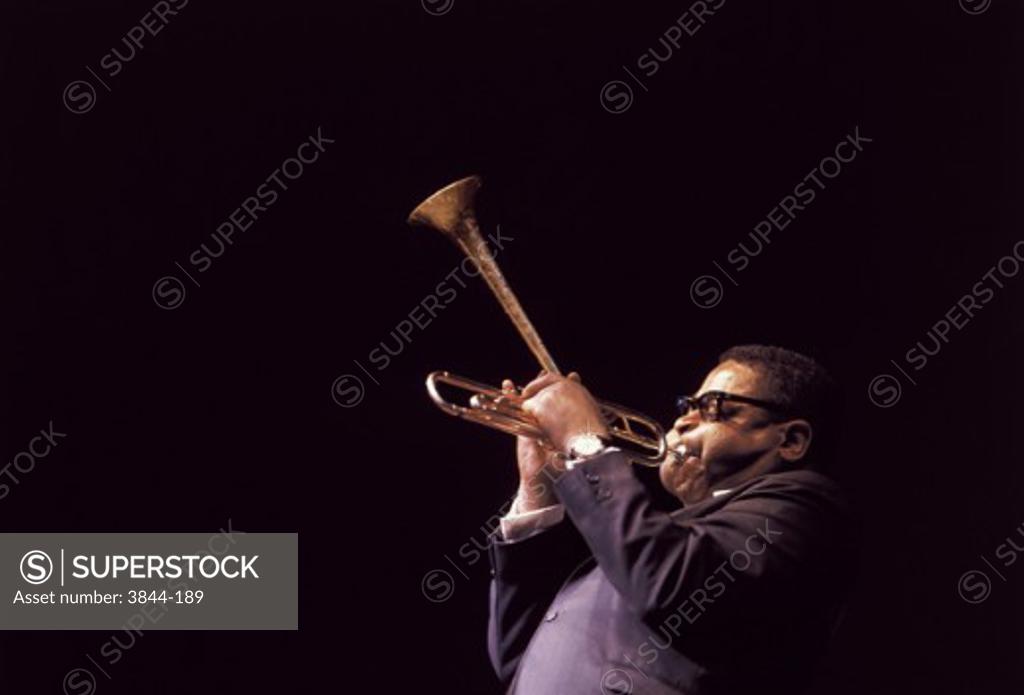 Stock Photo: 3844-189 Dizzy Gillespie Jazz Musician (1917-1993)