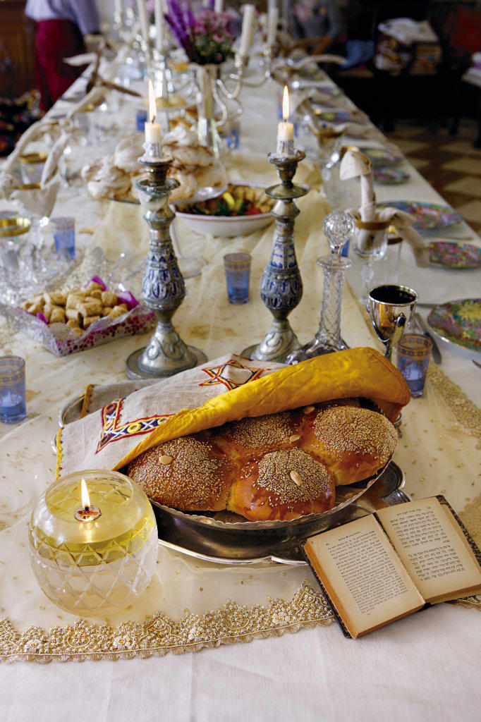Sabbath Table Setting