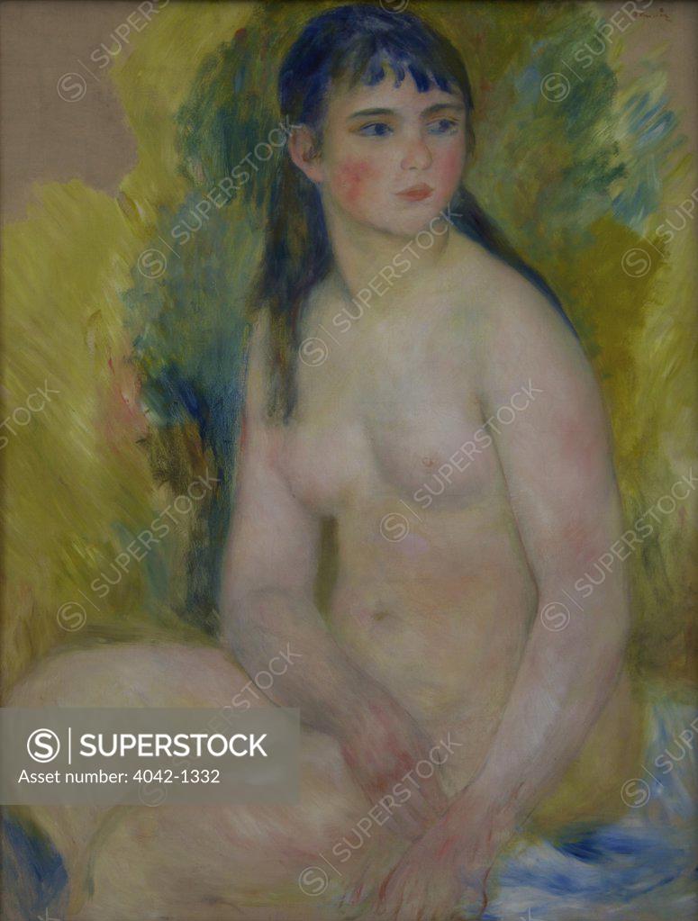 Stock Photo: 4042-1332 Portrait of naked lady